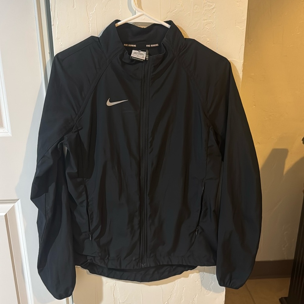 Nike black zip up women's